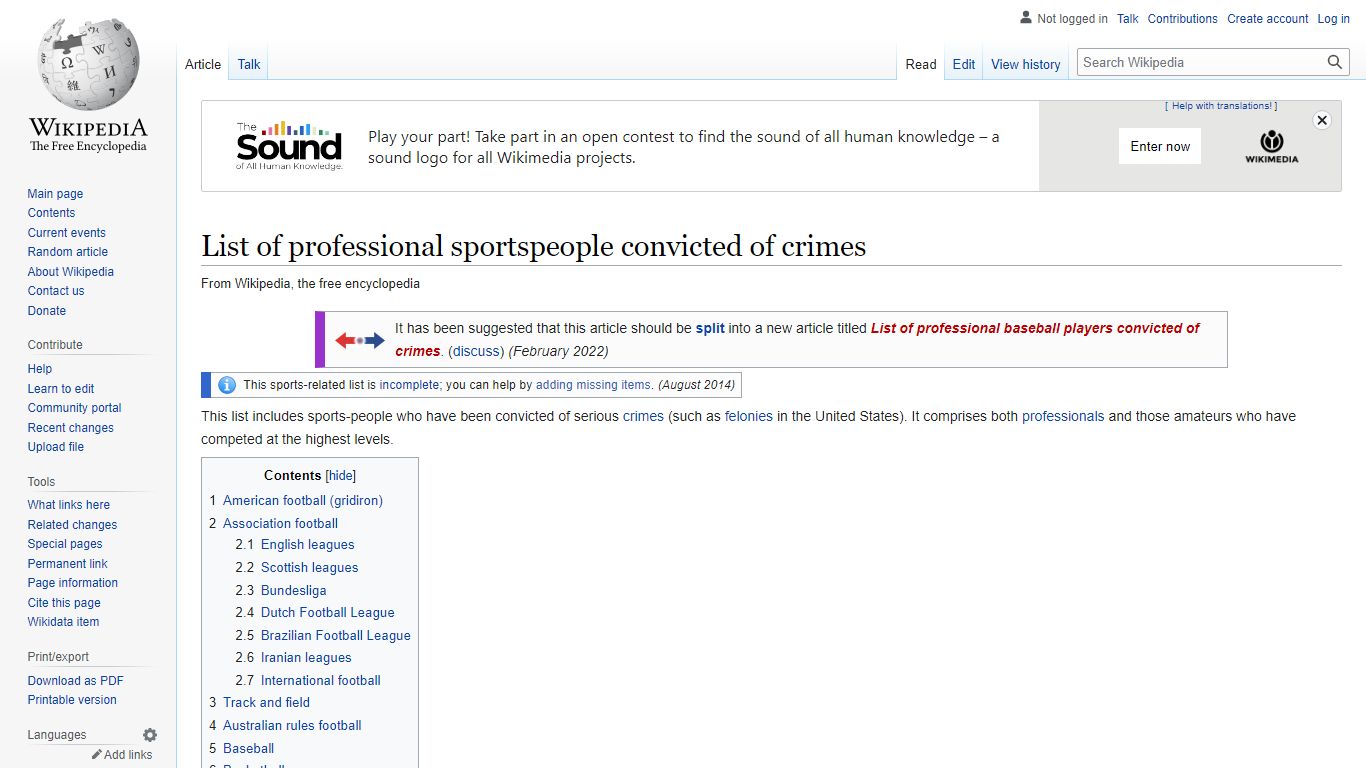 List of professional sportspeople convicted of crimes - Wikipedia